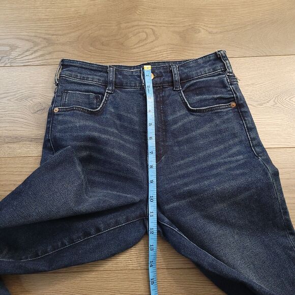 Pilcro Anthropologie Jeans Womens 26 Blue High Rise Cigarette Normcore Preppy - Picture 8 of 11